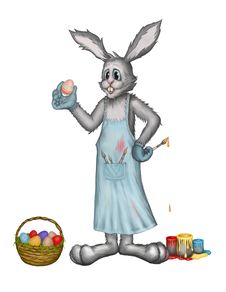 Easter Rabbit Stock Photos