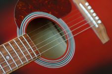 Wine Red Guitar Stock Photo Wine Red Guitar Stock Photo