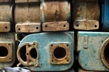 Scrap Iron & Steel Royalty Free Stock Photo Scrap Iron & Steel Royalty Free Stock Photo
