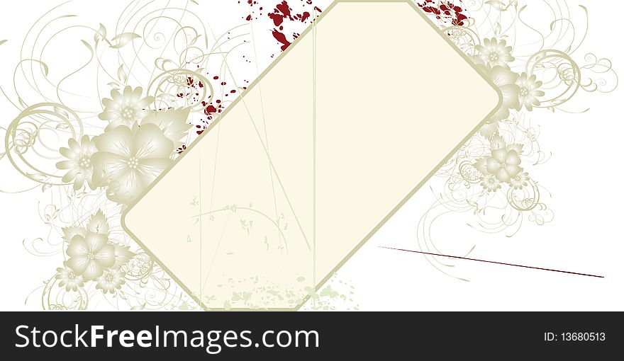 Abstract design. Vector illustration with place for your text