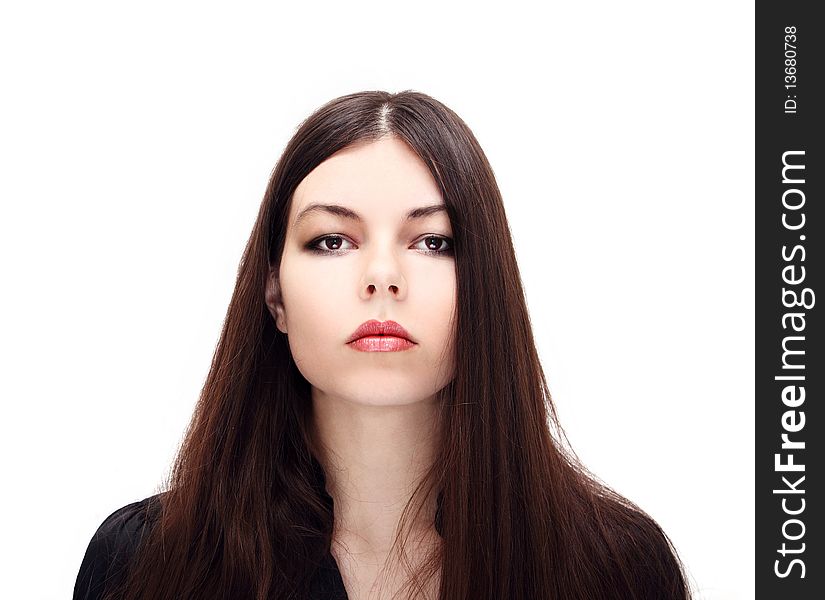 Girl With Silky Hair