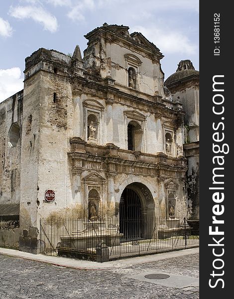 Old Church in Antigua, Guatemala