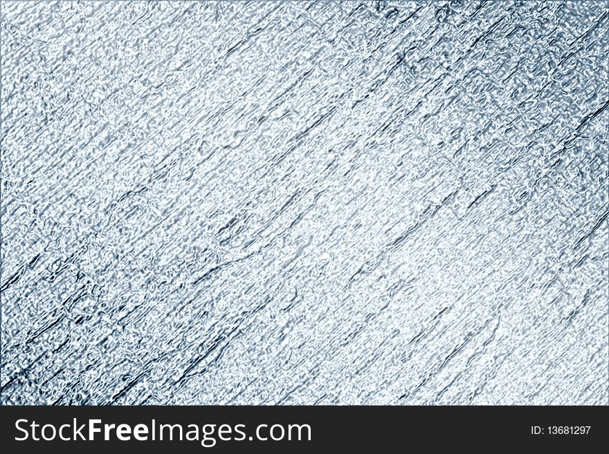 Texture of the ice surface
