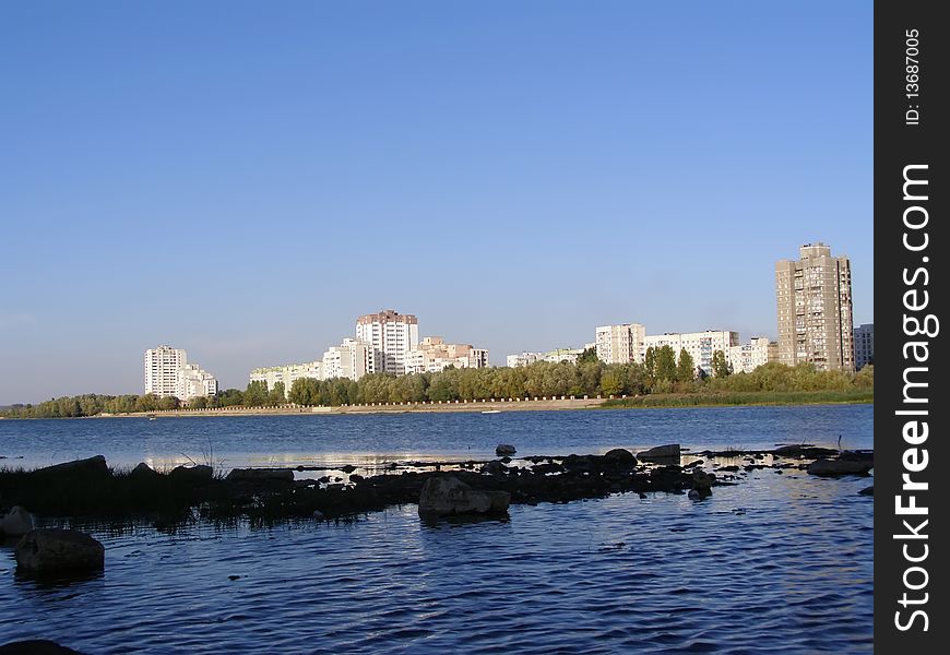 Rybnitsa city in Dnestr Moldavian republic on left PMR