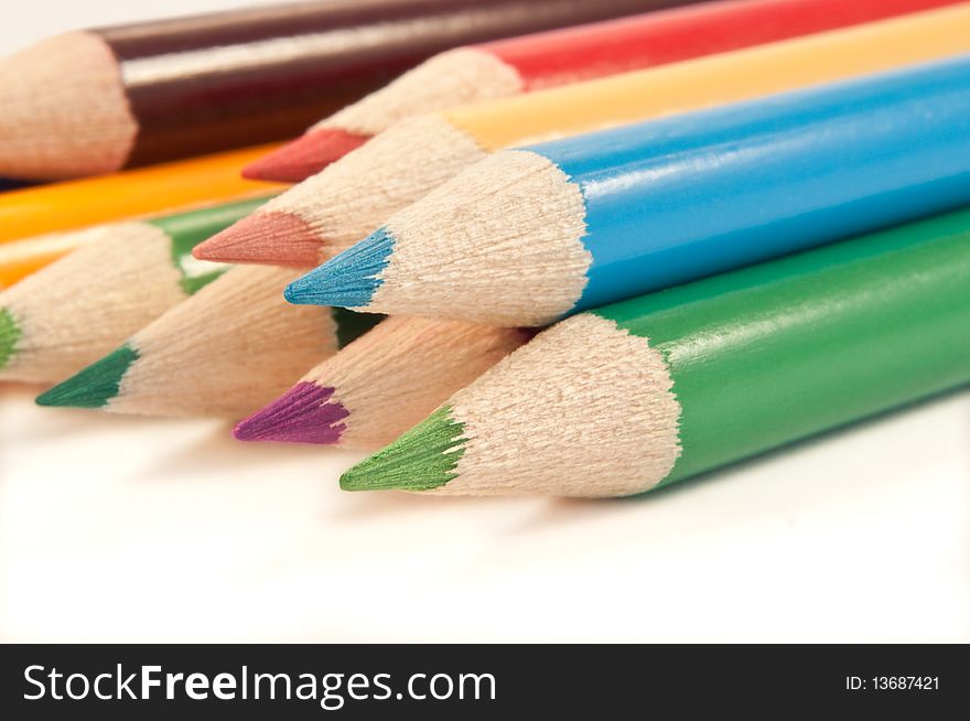 Coloured Pencil Selection.
