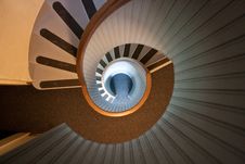 Spiral Stairs Down Stock Photography Spiral Stairs Down Stock Photography
