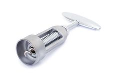 Modern Corkscrew Isolated On White Background Royalty Free Stock Photos Modern Corkscrew Isolated On White Background Royalty Free Stock Photos