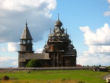 Kizhi Museum Of Wooden Architecture Stock Image Kizhi Museum Of Wooden Architecture Stock Image