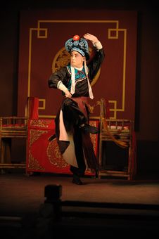 China Opera Actor With Hat Royalty Free Stock Photos China Opera Actor With Hat Royalty Free Stock Photos