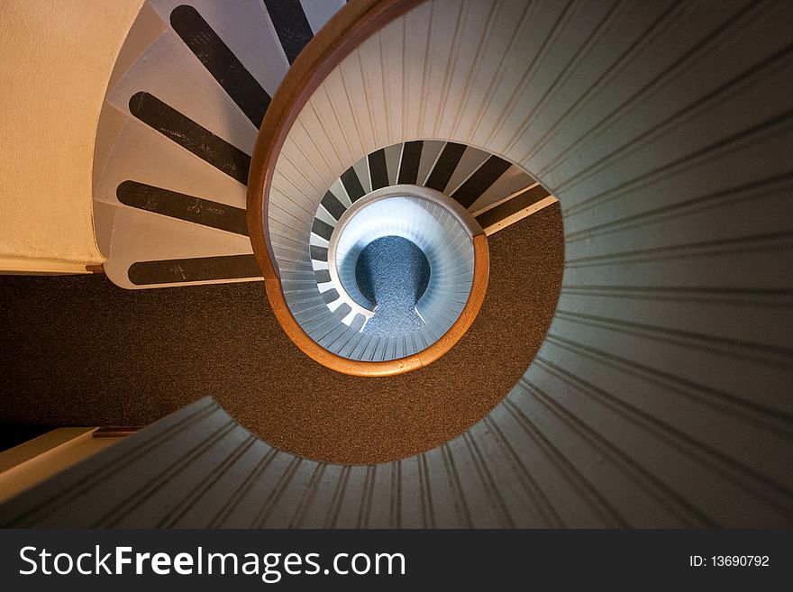 Spiral Stairs Down