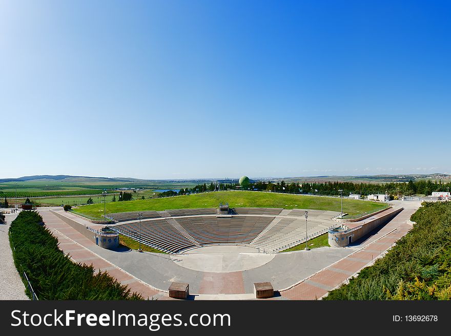 Amphitheater at the Museum Latrun Israel