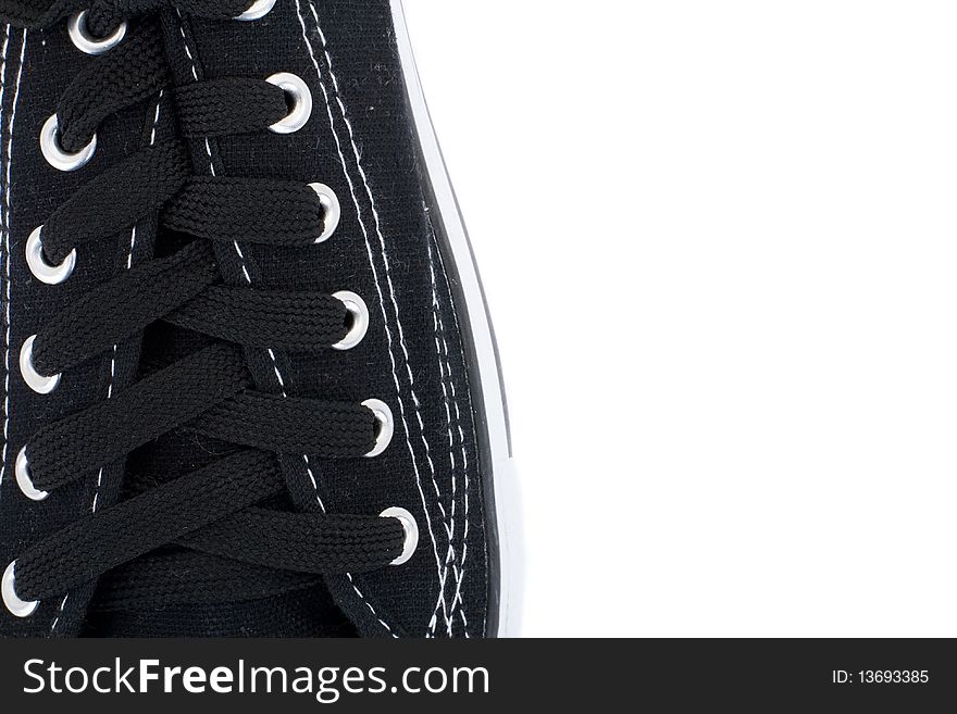 Gym Shoes Isolated On A White Background