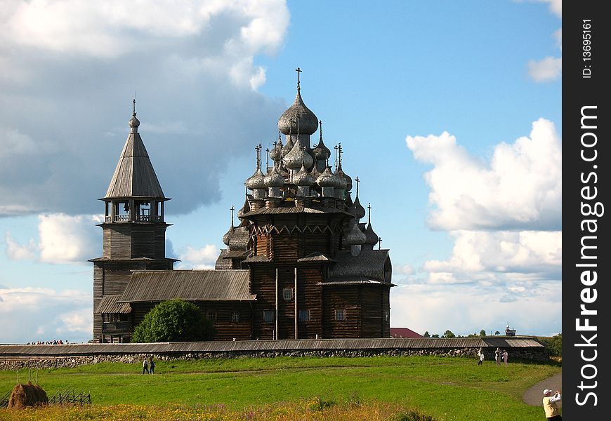 Kizhi Museum of Wooden Architecture, World Heritage sight of UNESCO