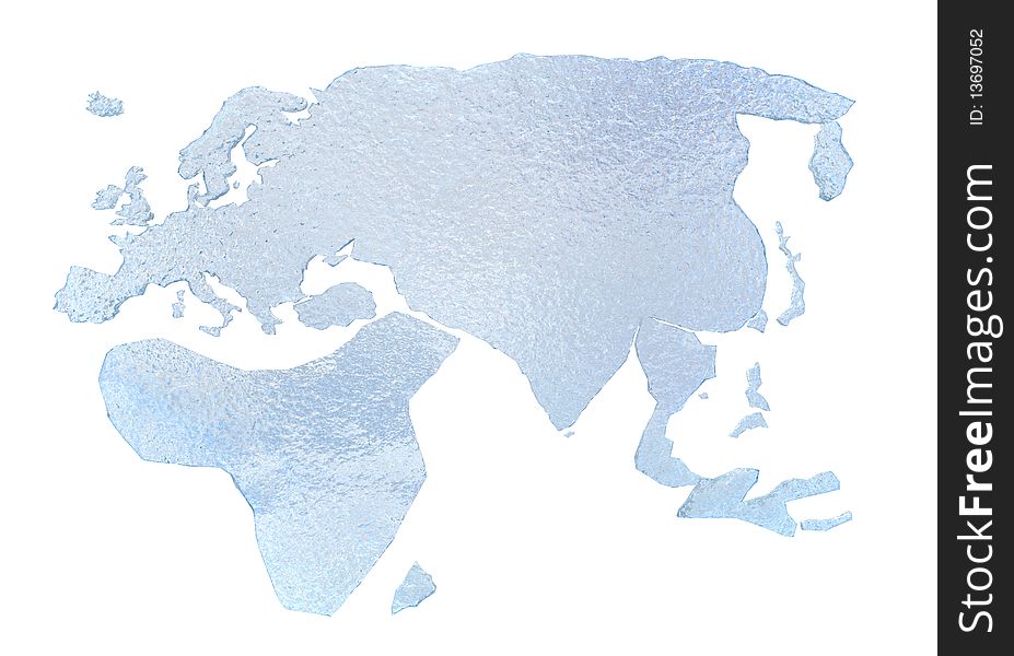 Ice World Map