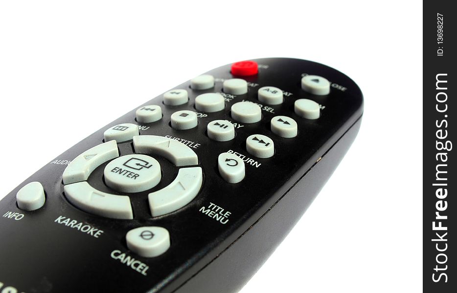 Karaoke Remote Control in Black color. Karaoke Remote Control in Black color