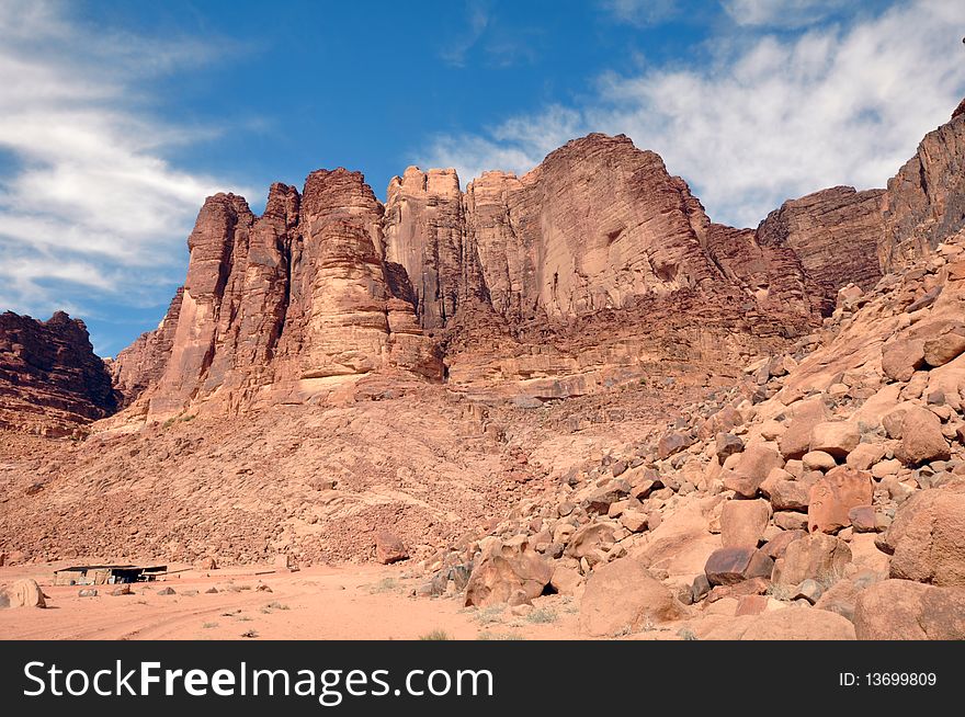 Wadi Rum Rockscape