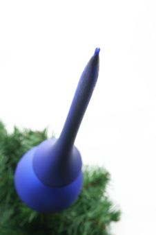 Blue Christmas Tree Top . Royalty Free Stock Image Blue Christmas Tree Top . Royalty Free Stock Image