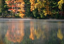 Autumn Lake Reflection Stock Images Autumn Lake Reflection Stock Images