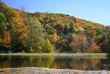 Colorful Fall Foilage On Hills Royalty Free Stock Photos Colorful Fall Foilage On Hills Royalty Free Stock Photos