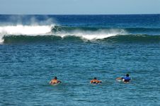 Paddling Out Stock Image Paddling Out Stock Image