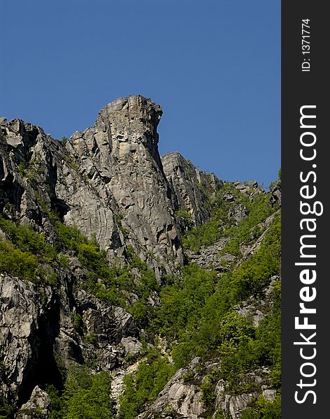 Picture of Lysefjord in Norway. Picture of Lysefjord in Norway.