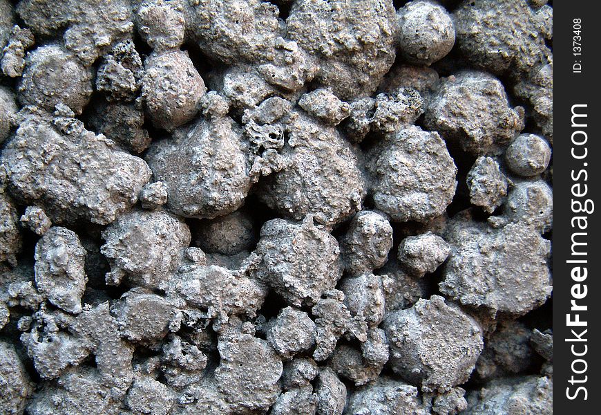 Fibo block structure, grey stones