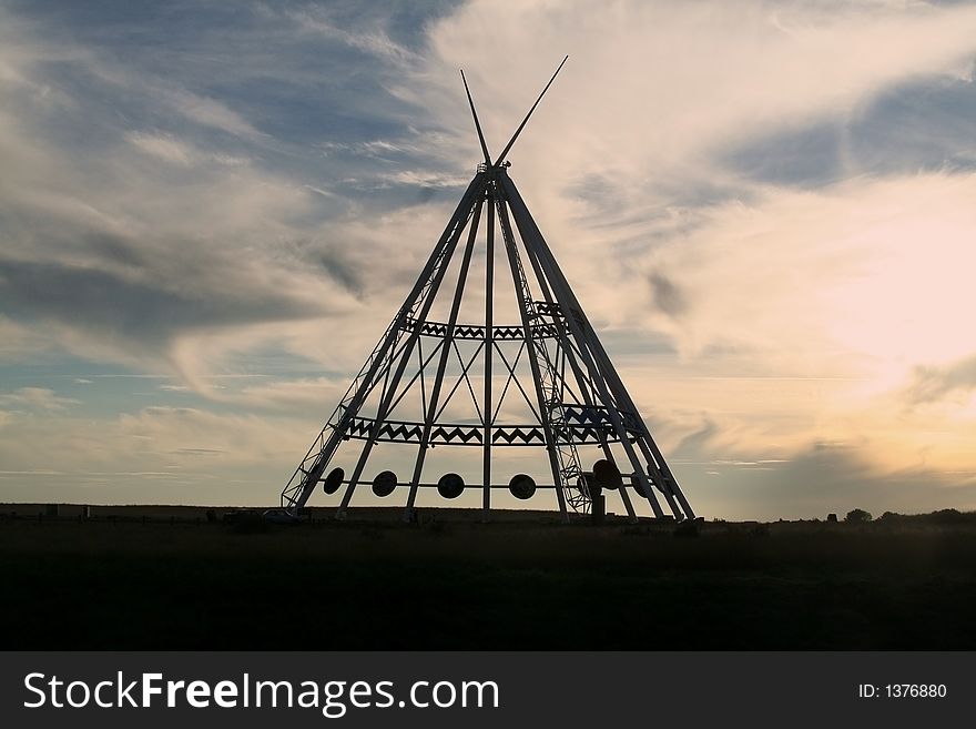 A symbol of the canadian native people. A symbol of the canadian native people