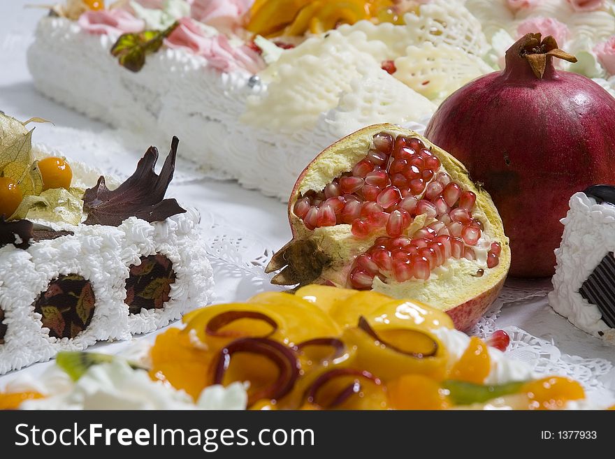 Pies With Pomegranates