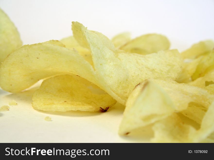 A Heap Of Potato Crisps