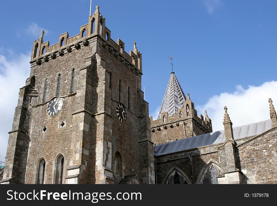 A Church in Devon, England.