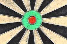 Old Dartboard Royalty Free Stock Images