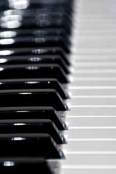 Piano Keys Stock Photography