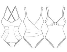 Free Ladies Missy Swimwear Blocks_1 Stock Image - 13707581