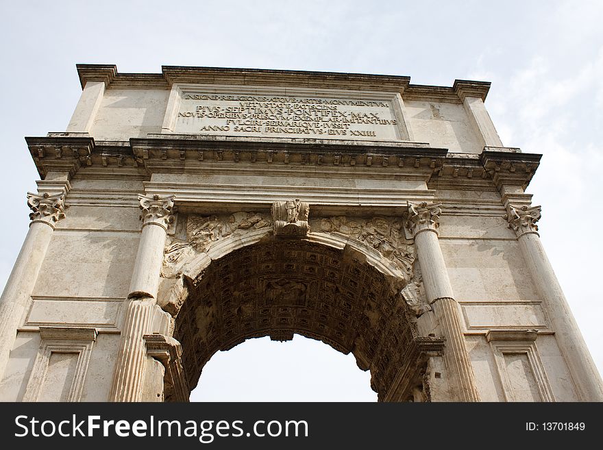 The Ancient Forum, Rome Italy. The Ancient Forum, Rome Italy