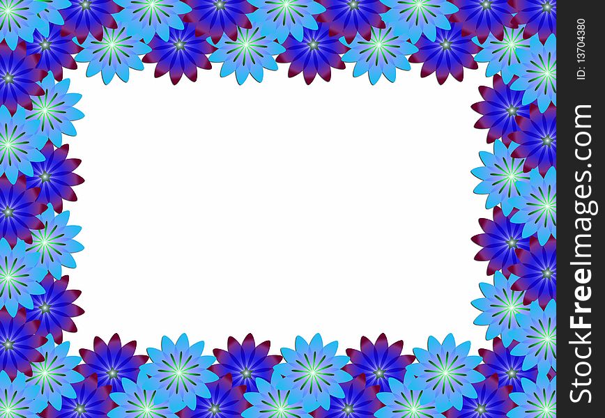 Frame With Flowers