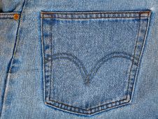 Denim Jeans Background Royalty Free Stock Photography