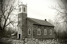 Old Stone Country Church Stock Photos Old Stone Country Church Stock Photos