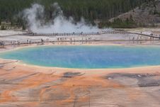 Grand Prismatic Thermal Area Stock Images Grand Prismatic Thermal Area Stock Images