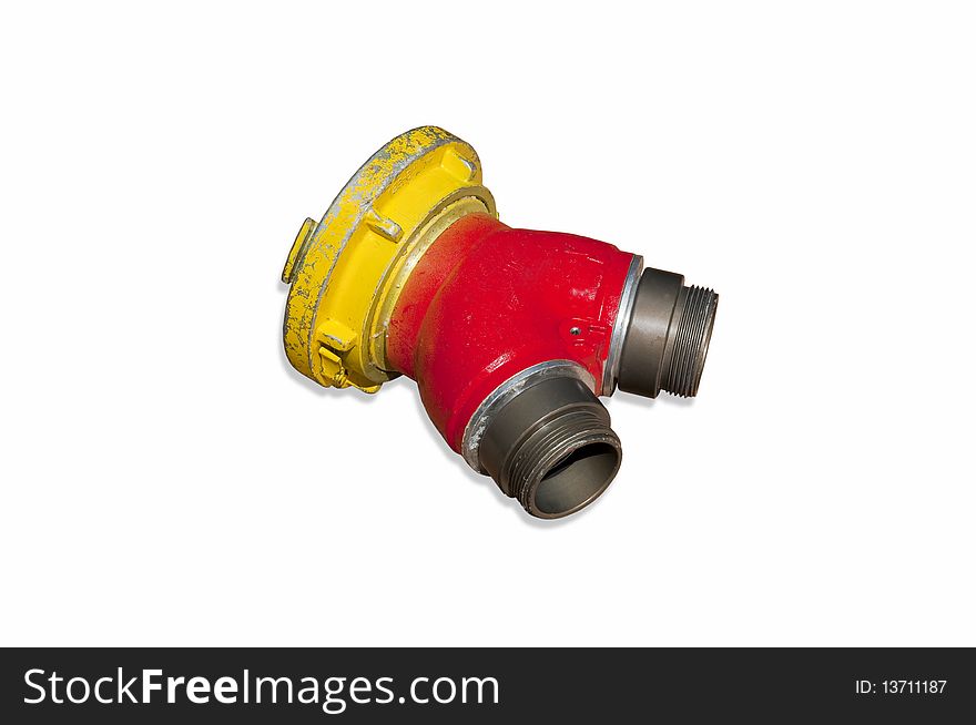 Stortz to two and one half coupling adapter