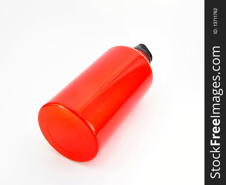 Red sport water metal bottle. Red sport water metal bottle