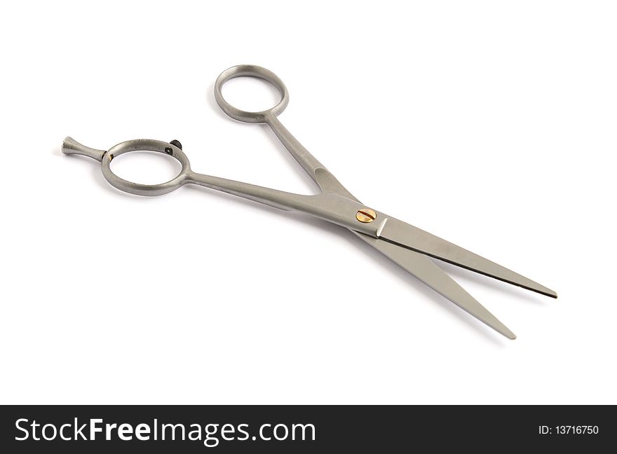 Scissors isolated on white background