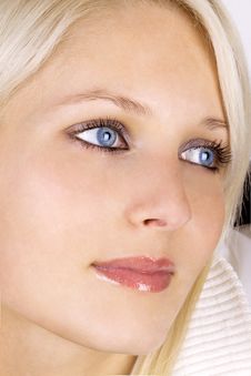 Natural Blond Beauty Royalty Free Stock Images