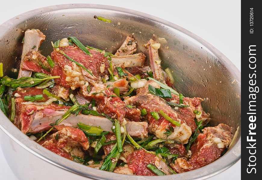 Herb-Marinated Lamb