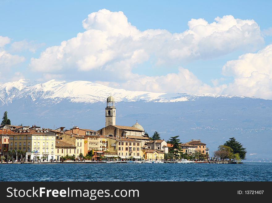 Salo that located on the Garda Lake in Italy