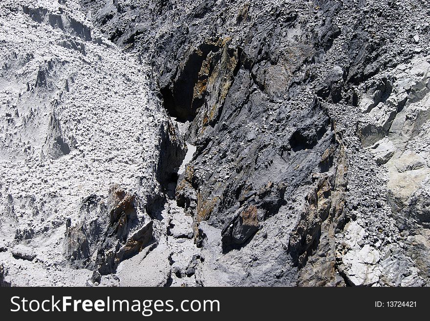 Rocky mountains, precipices and canyons. Rocky mountains, precipices and canyons.