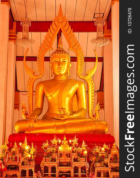 Buddha statue in Thai style. Buddha statue in Thai style