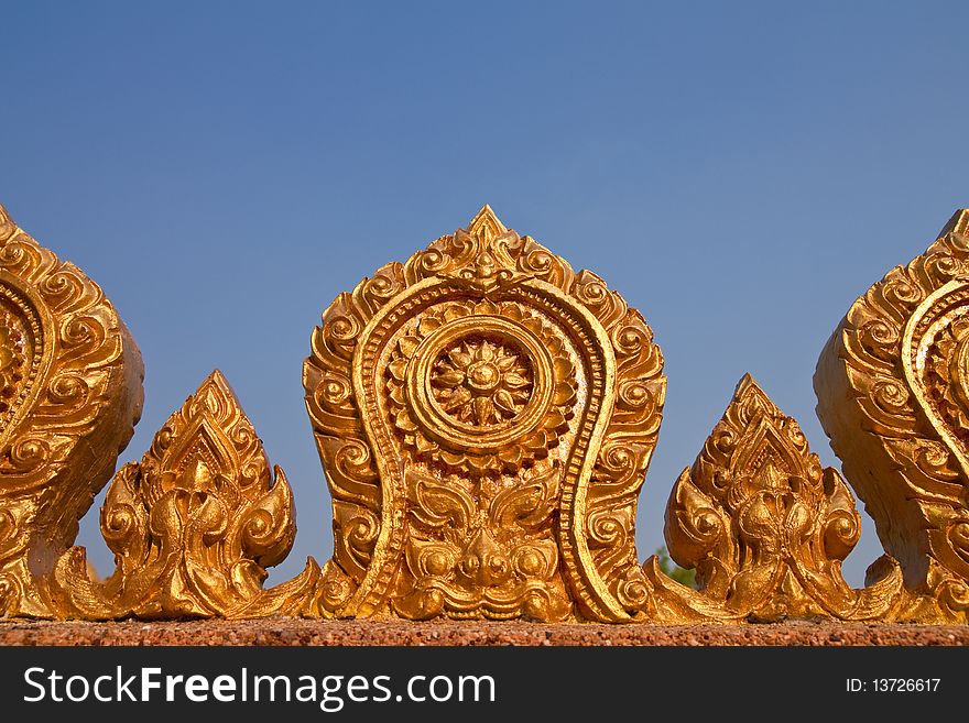 Native Thai Style Molding Art