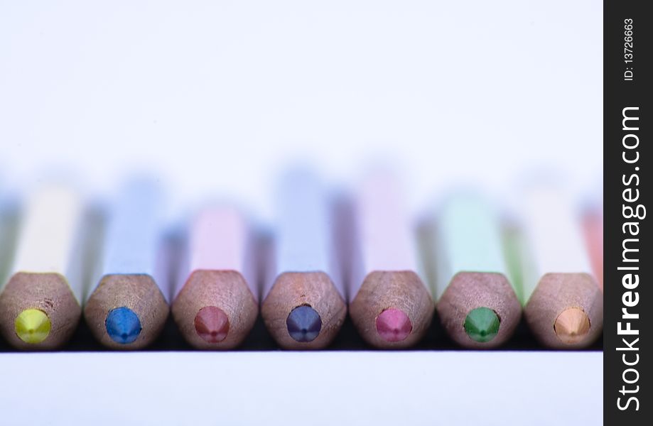 Pencils Color Row