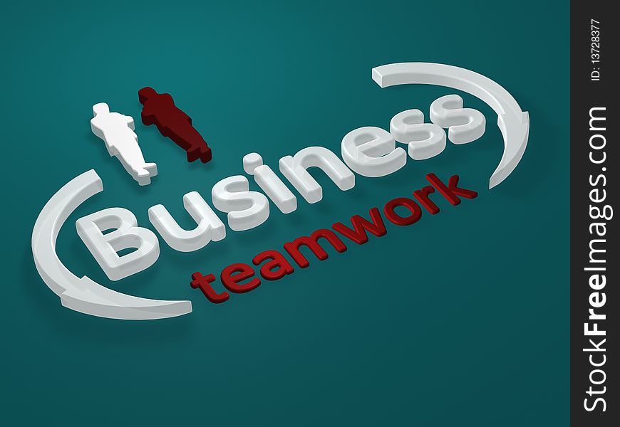 Business - Teamwork - Letters