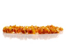 Amber Necklace Royalty Free Stock Images